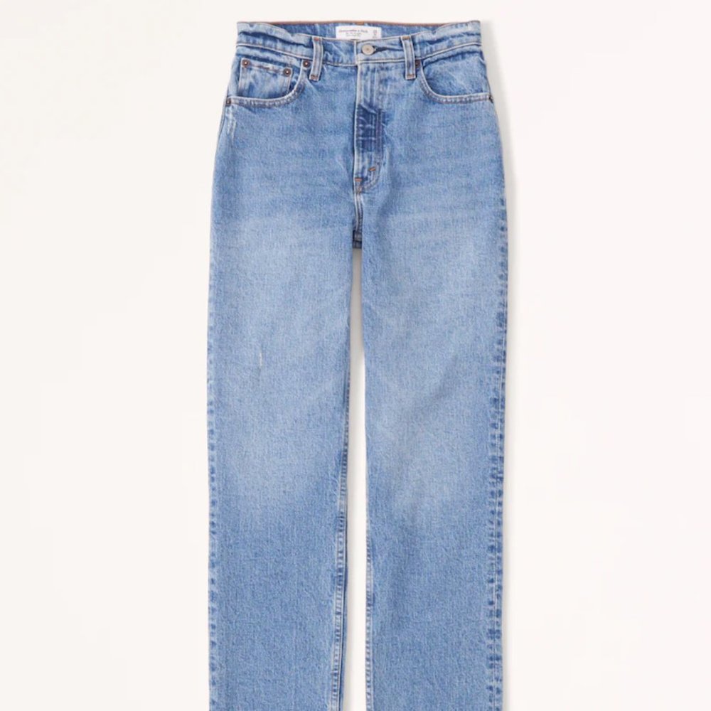NWT Ultra High Rise 90s Straight Jean (tall)